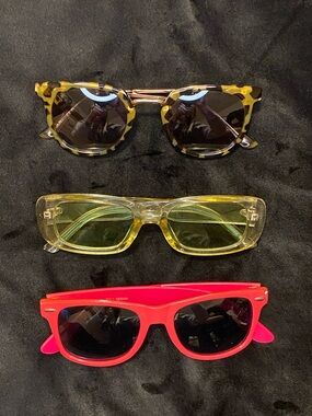 Fashion Sunglasses Bundle of 3